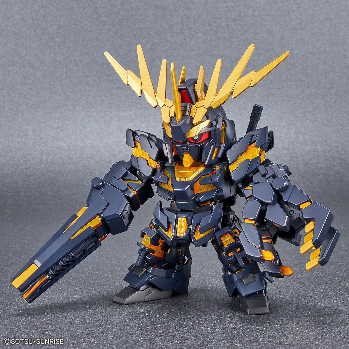 SD Gundam Cross Silhouette (SDCS) #19 Unicorn Gundam 02 Banshee (Destroy Mode) & Banshee Norn Parts Set