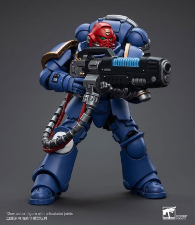 Warhammer 40K Ultramarines Hellblasters Sergeant Ulaxes 1/18 Scale Figure