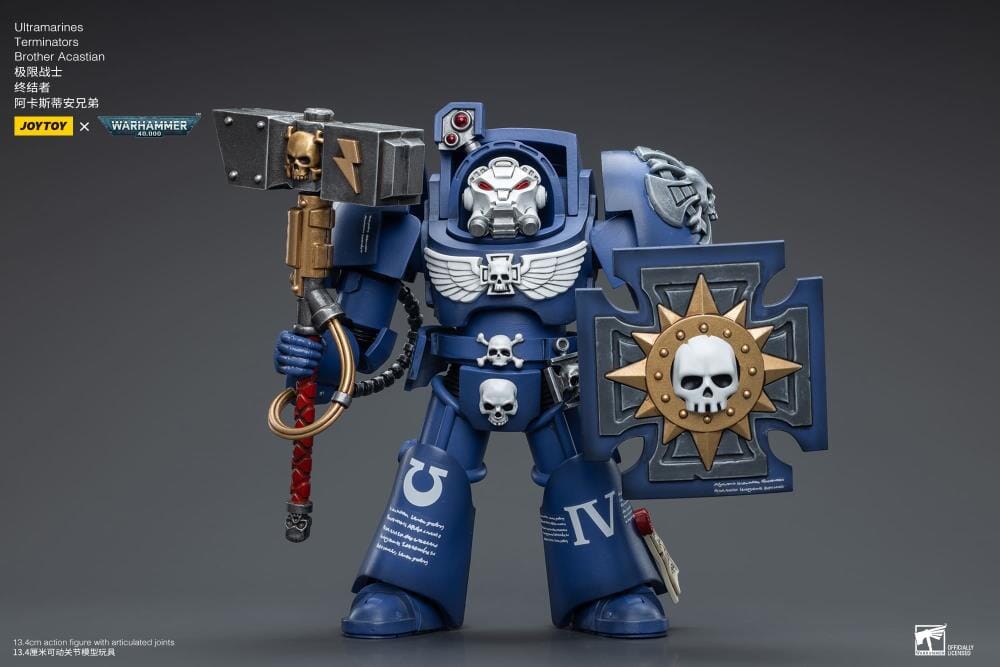 Warhammer 40K Ultramarines Terminators Brother Acastian 1/18 Scale Figure