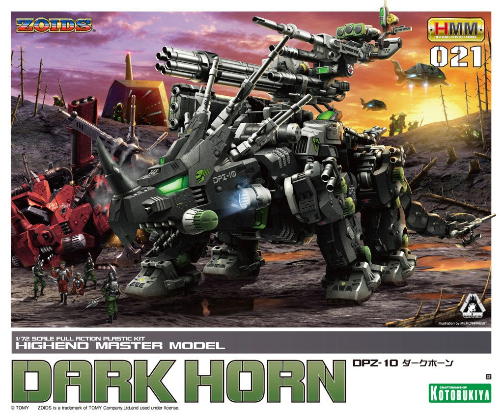 Zoids Highend Master Model DPZ-10 Dark Horn 1/72 Scale Model Kit (Reissue)