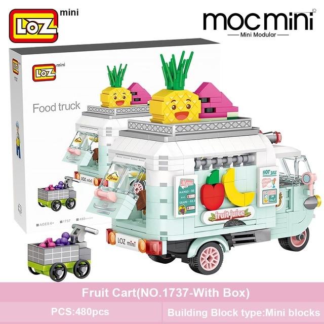 LOZ Mini Modular 1737 Fruit Car