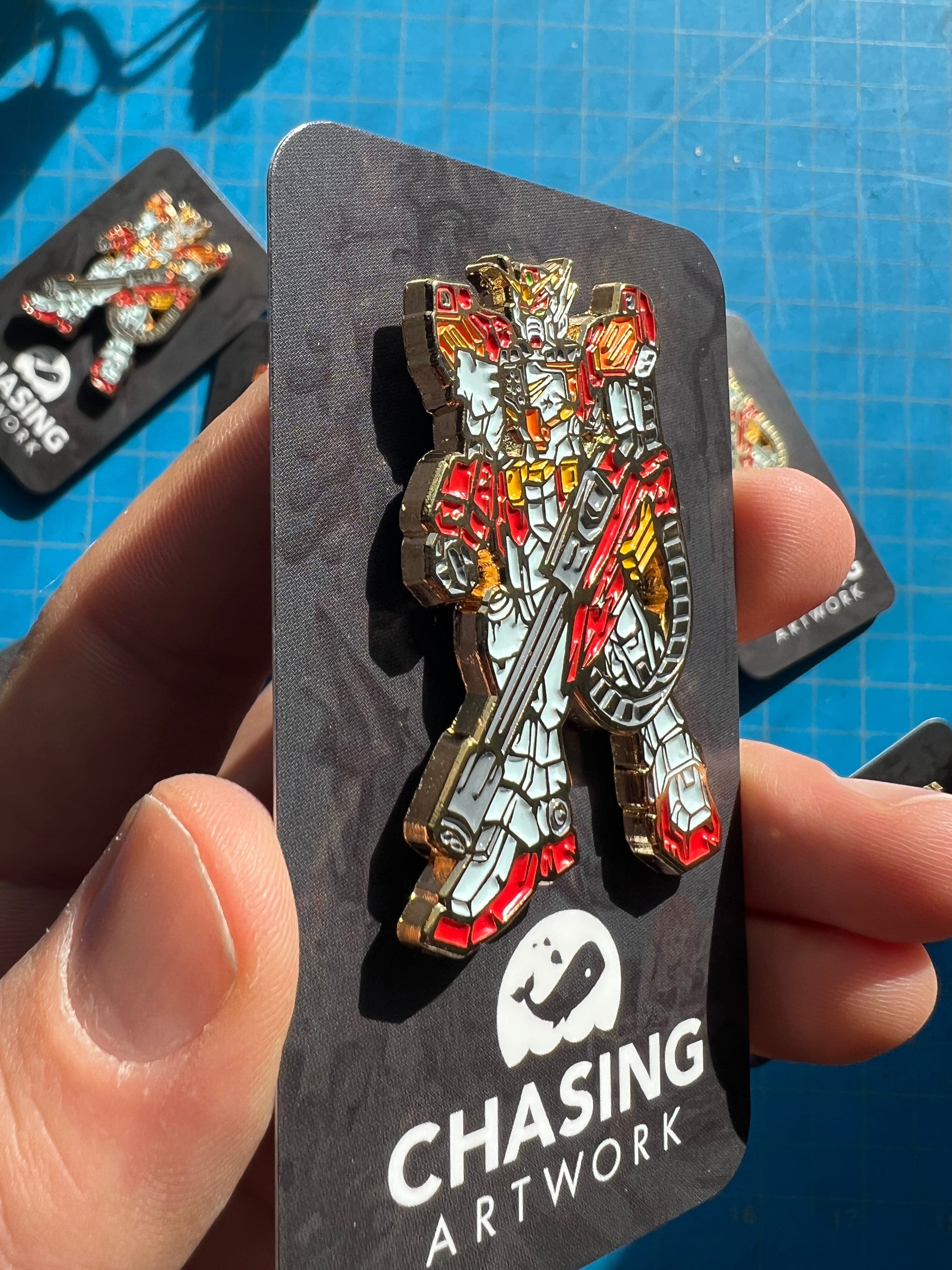 Limited Chasing Artwork Gundam Heavyarms Enamel Pin