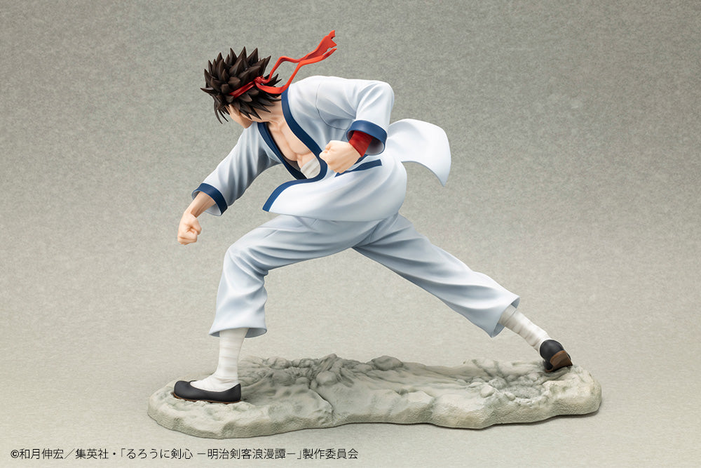 Rurouni Kenshin Meiji Swordsman Romantic Story ArtFX J Sanosuke Sagara 1/8 Scale Figure