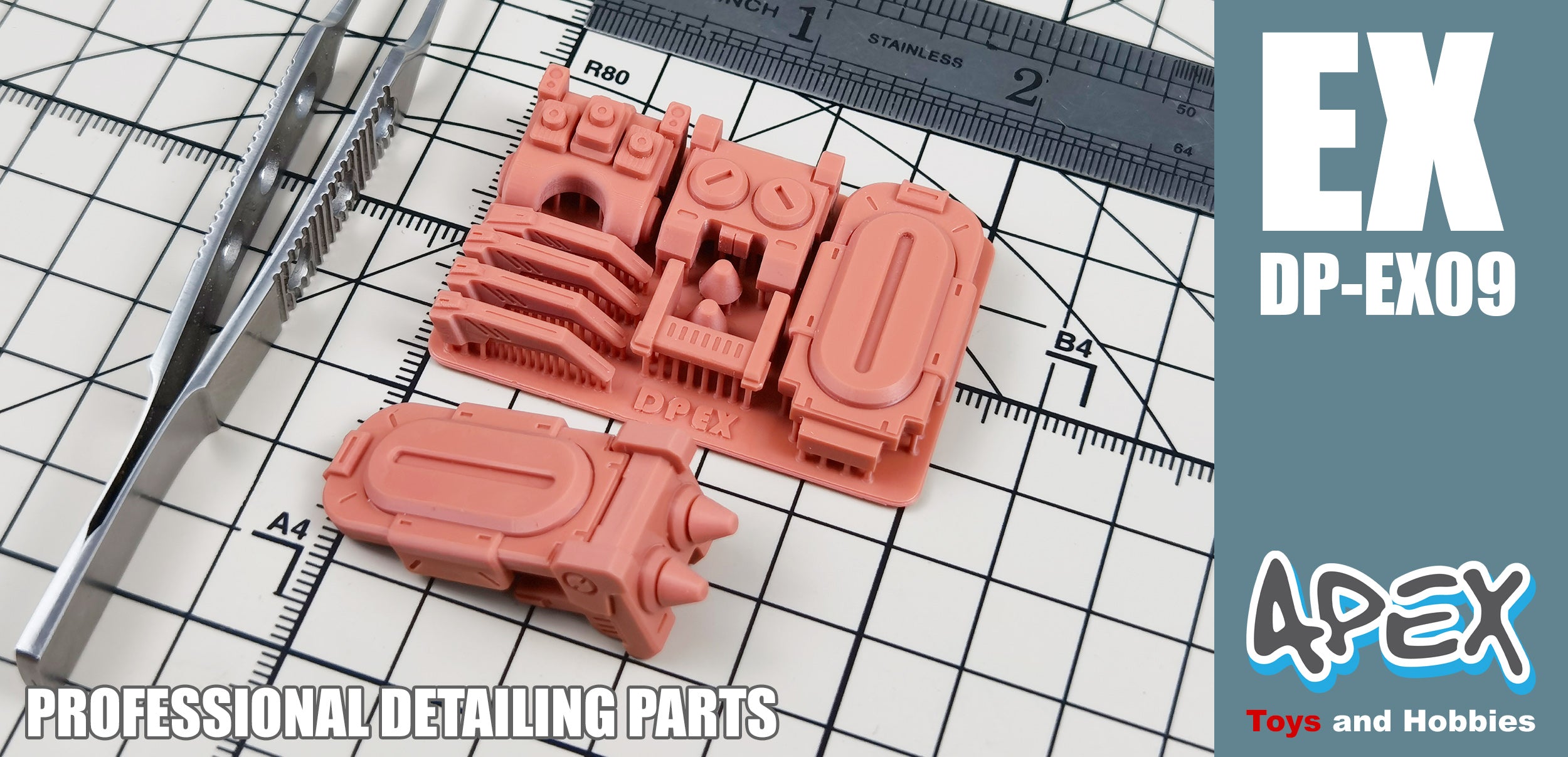 Apex Detailing Parts DP-X009 Detail Arm Armor