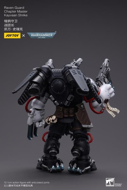 Warhammer 40K Raven Guard Chapter Master Kayvaan Shrike 1/18 Scale Figure