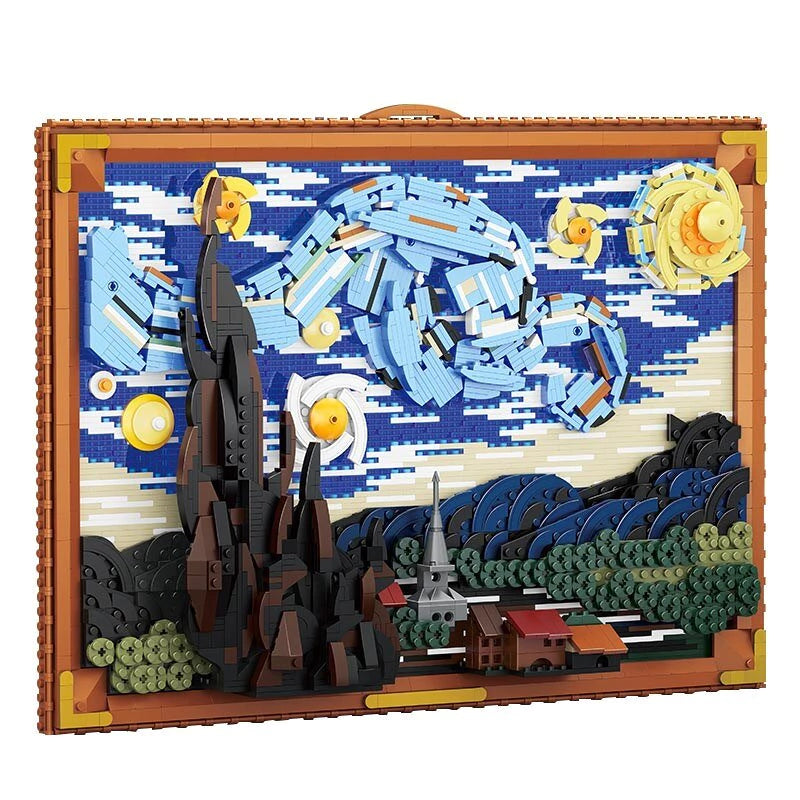 LOZ Famous Monuments 1066 Starry Night