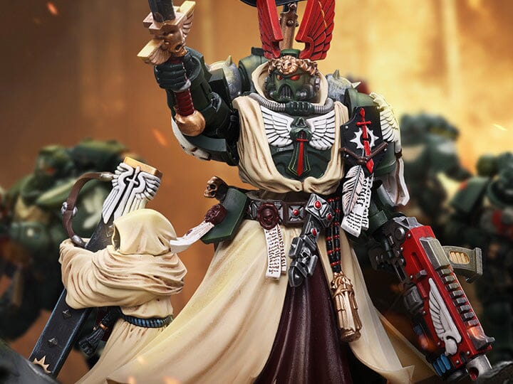 Warhammer 40k Dark Angels Supreme Grand Master Azrael 1/18 Scale Figure