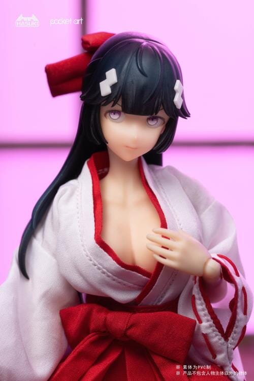 Pocket Art Series Exorcism Shrine Maiden Tsubaki 1/12 Scale Figure