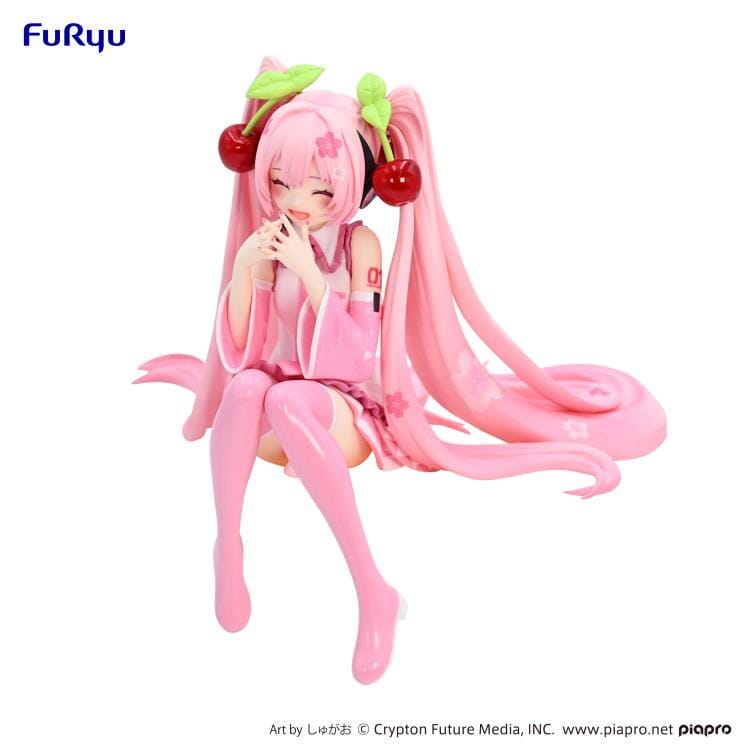 Vocaloid Hatsune Miku (Sakura Miku 2023 Smile Ver.) Noodle Stopper Figure