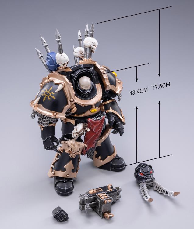 Warhammer 40K Black Legion Brother Bathalorr 1/18 Scale Figure