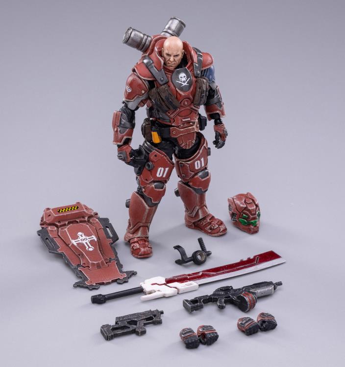 Battle for the Stars 01st Legion Steel Red Blade 1/18 Scale Figure