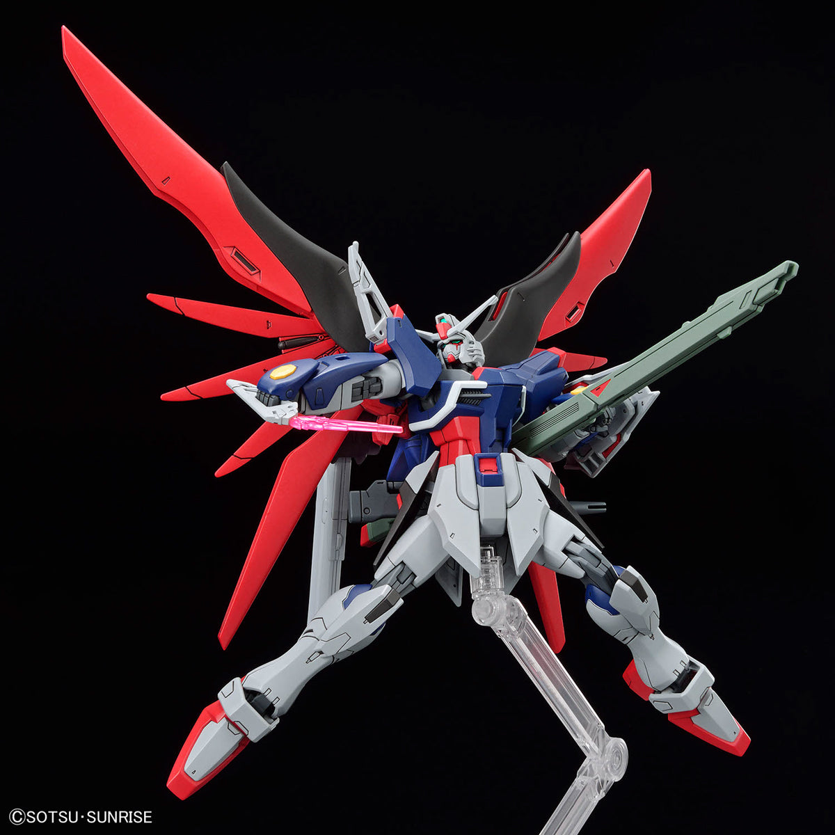 HGCE 1/144 #258 ZGMF/A-42S2 Destiny Gundam Spec II (& Zeus Silhouette)