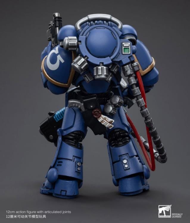 Warhammer 40K Ultramarines Hellblasters Brother Paxor 1/18 Scale Figure