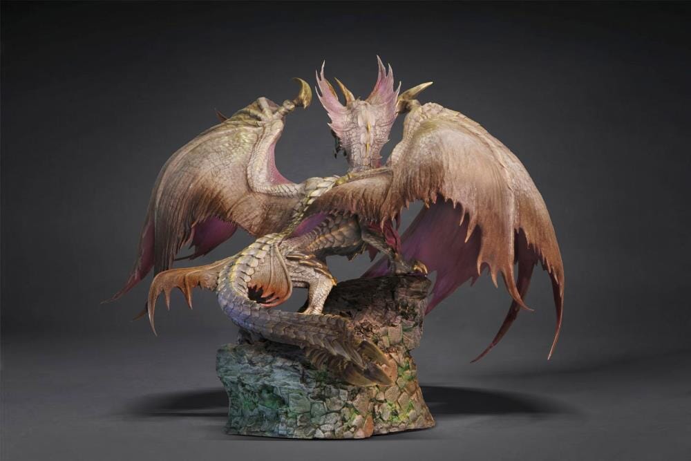 Monster Hunter Rise: Sunbreak Capcom Figure Builder Creator's Model Silver Duke Dragon Malzeno