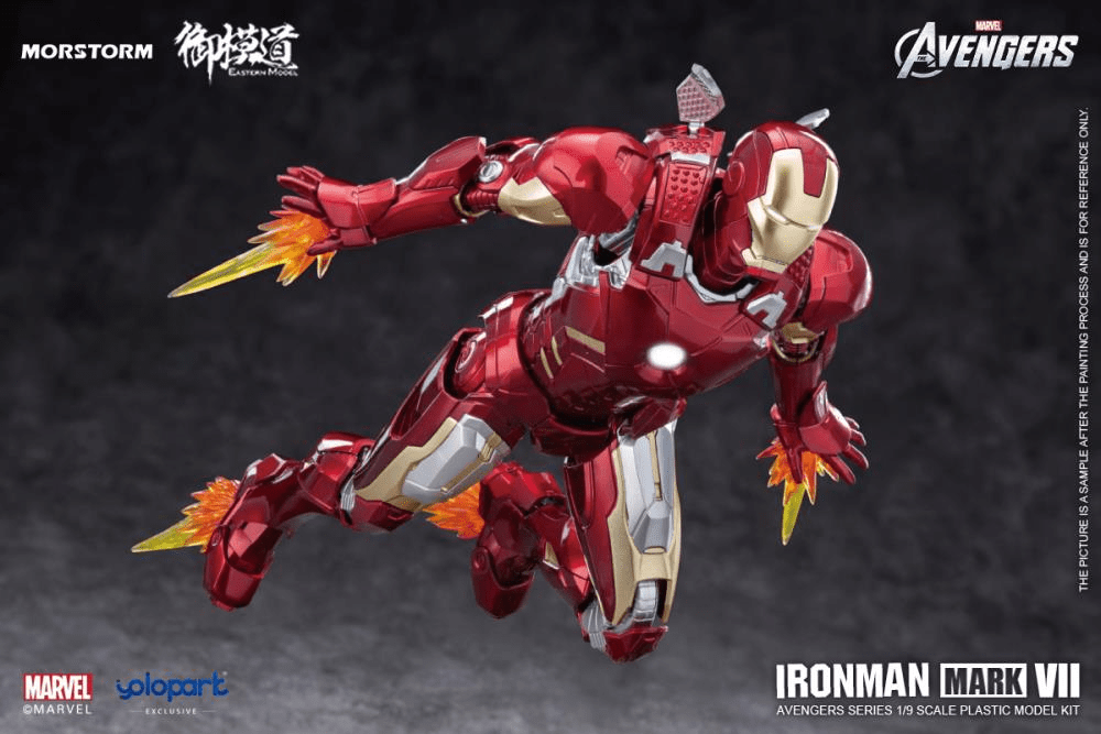 The Avengers Iron Man Mark VII 1/9 Scale Model Kit