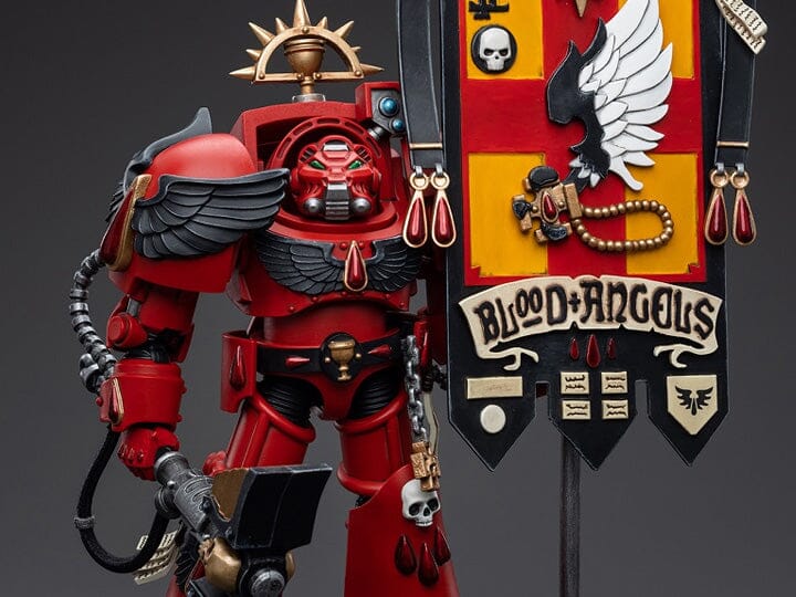 Warhammer 40K Blood Angels Ancient Brother Leonid 1/18 Scale Figure