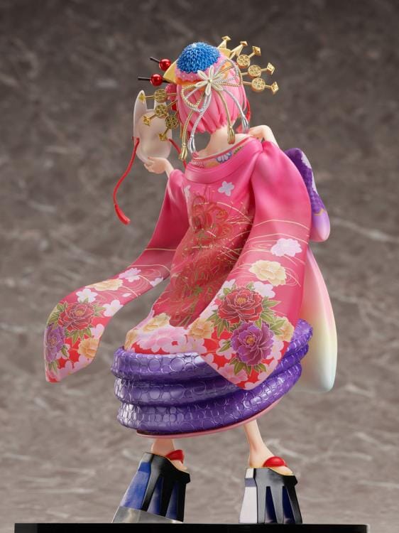 Re Zero Starting Life in Another World F Nex Ram (Parade of the Oiran Dochu Ver.) 1/7 Scale Figure