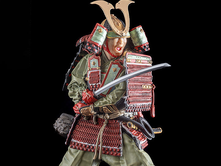 PLAMAX Kamakura Period Armored Warrior 1/12 Scale Model Kit (Reissue)