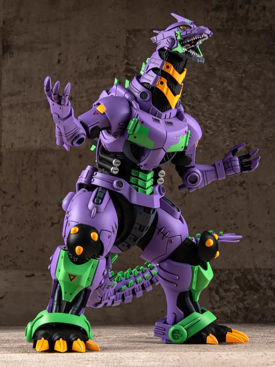 Godzilla vs. Evangelion Mechagodzilla (Type-3 Kiryu EVA Unit-01 Color Ver.) Exclusive Model Kit