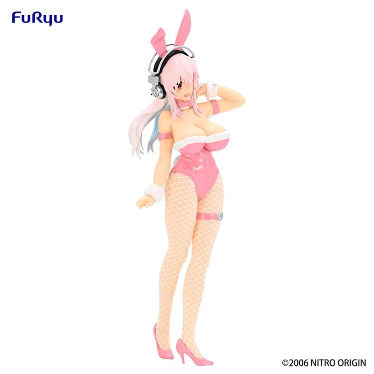 Nitroplus BiCute Bunnies Super Sonico (Pink Rabbit Ver.) Figure