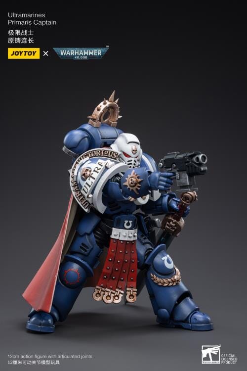 Warhammer 40K Ultramarines Primaris Captain 1/18 Scale Figure