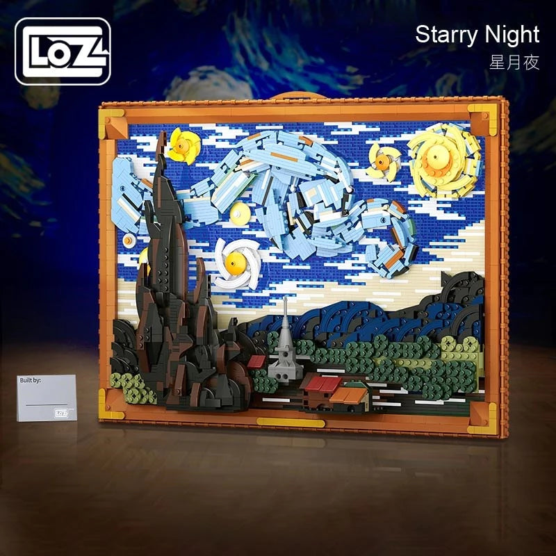 LOZ Famous Monuments 1066 Starry Night