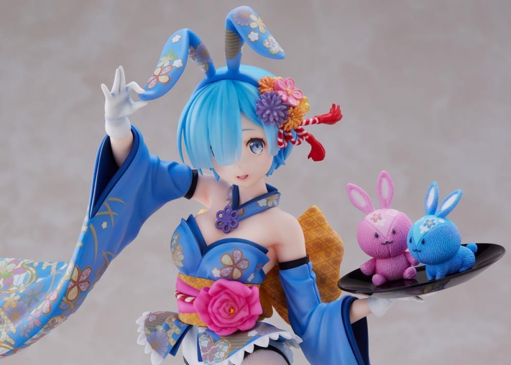 Re Zero Starting Life in Another World F Nex Rem (Wa-Bunny Ver.) 1/7 Scale Figure