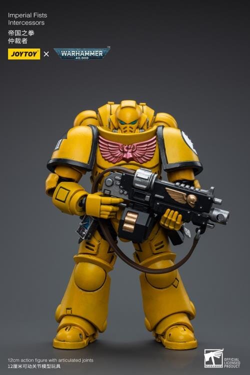 Warhammer 40K Imperial Fists Intercessors (Ver. 2) 1/18 Scale Figure