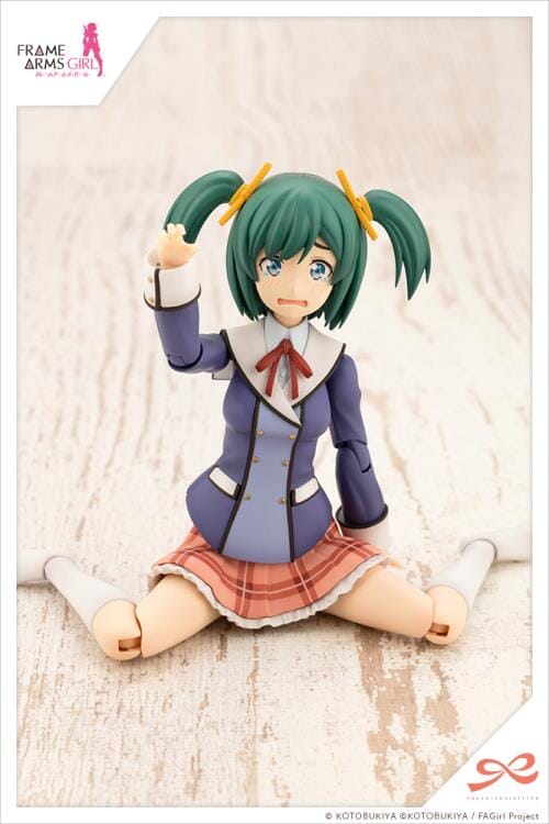 Frame Arms Girl Sousai Shoujo Teien Wakaba Girls' High School Winter Clothes Bukiko Kotobuki 1/10 Scale Model Kit