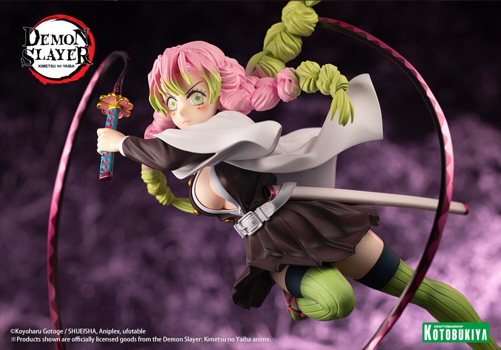 Demon Slayer Kimetsu no Yaiba ArtFX J Mitsuri Kanroji 1/8 Scale Figure