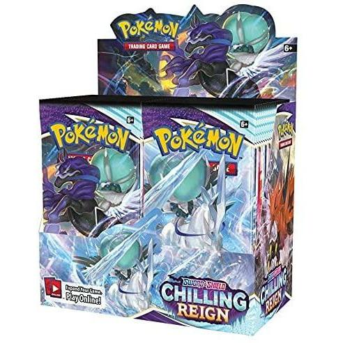 Pokémon TCG: Sword & Shield 6: Chilling Reign Booster Display