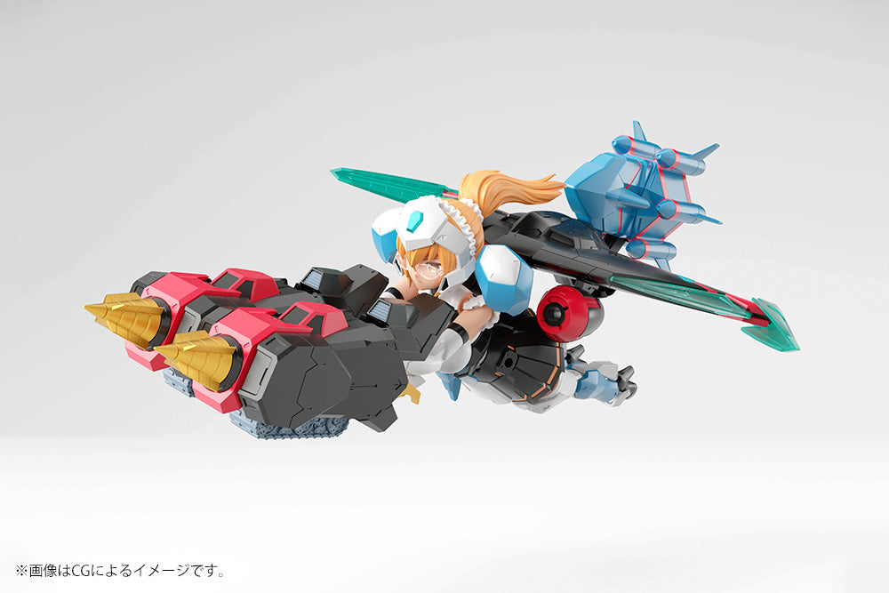 The King of Braves GaoGaiGar Final Cross Frame Girl Gaofighgar Model Kit