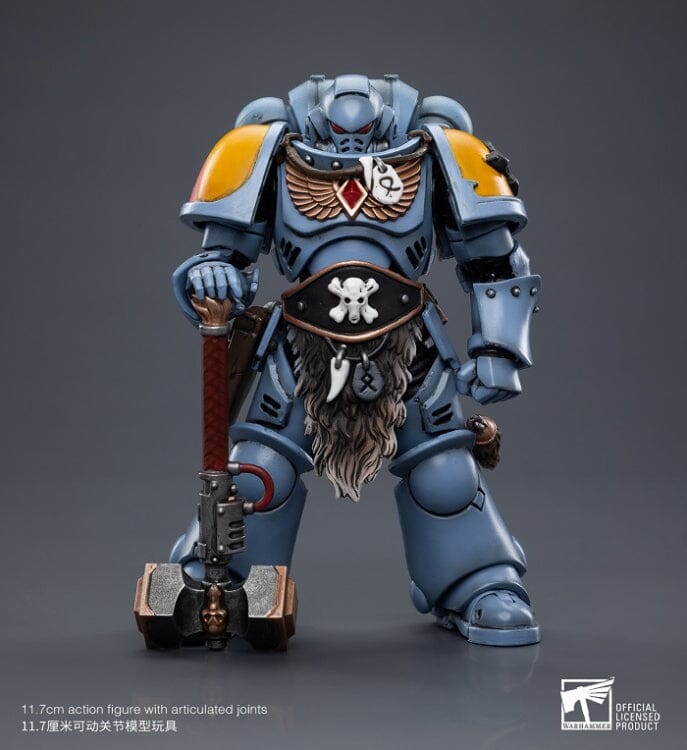 Warhammer 40K Space Wolves Claw Pack Sigyrr Stoneshield 1/18 Scale Figure (Reissue)