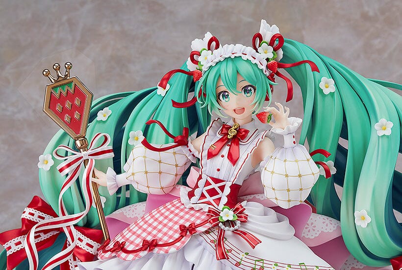 Vocaloid Hatsune Miku Strawberry Motif (15th Anniversary) 1/7 Scale Figure