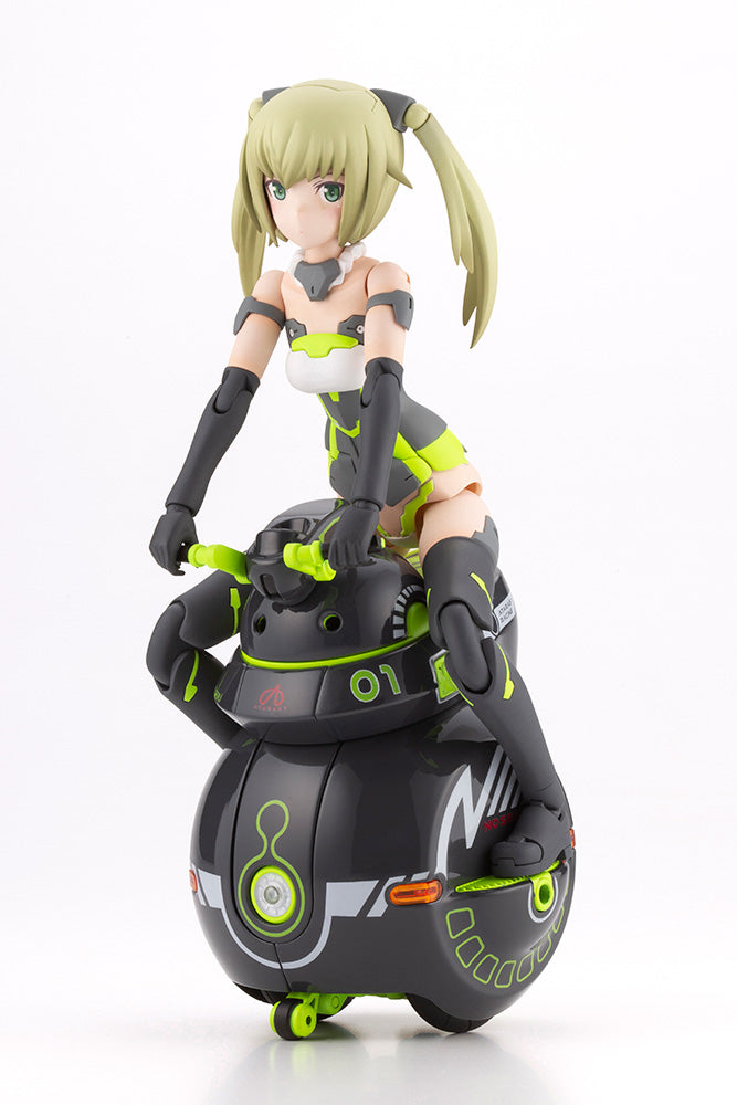 Frame Arms Girl x Maruttoys Innocentia (Racer Ver.) and Noseru (Racing Specs Ver.) Model Kit