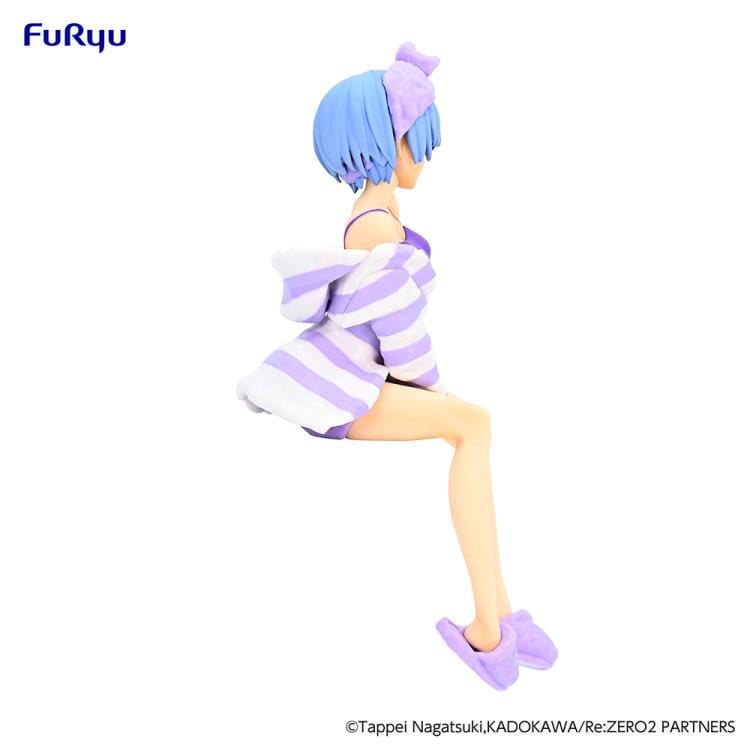 Re Zero Starting Life in Another World Rem (Room Wear Purple Color Ver.) Noodle Stopper Figure