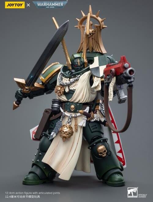 Warhammer 40k Dark Angels Master Lazarus 1/18 Scale Figure (Reissue)