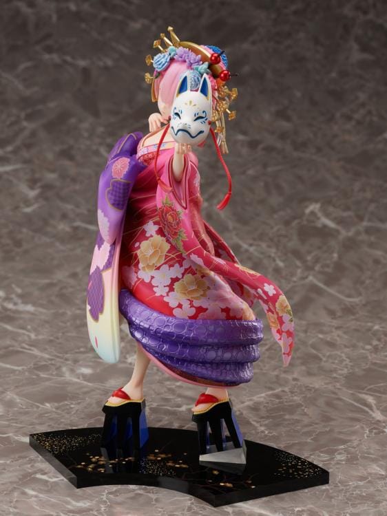 Re Zero Starting Life in Another World F Nex Ram (Parade of the Oiran Dochu Ver.) 1/7 Scale Figure