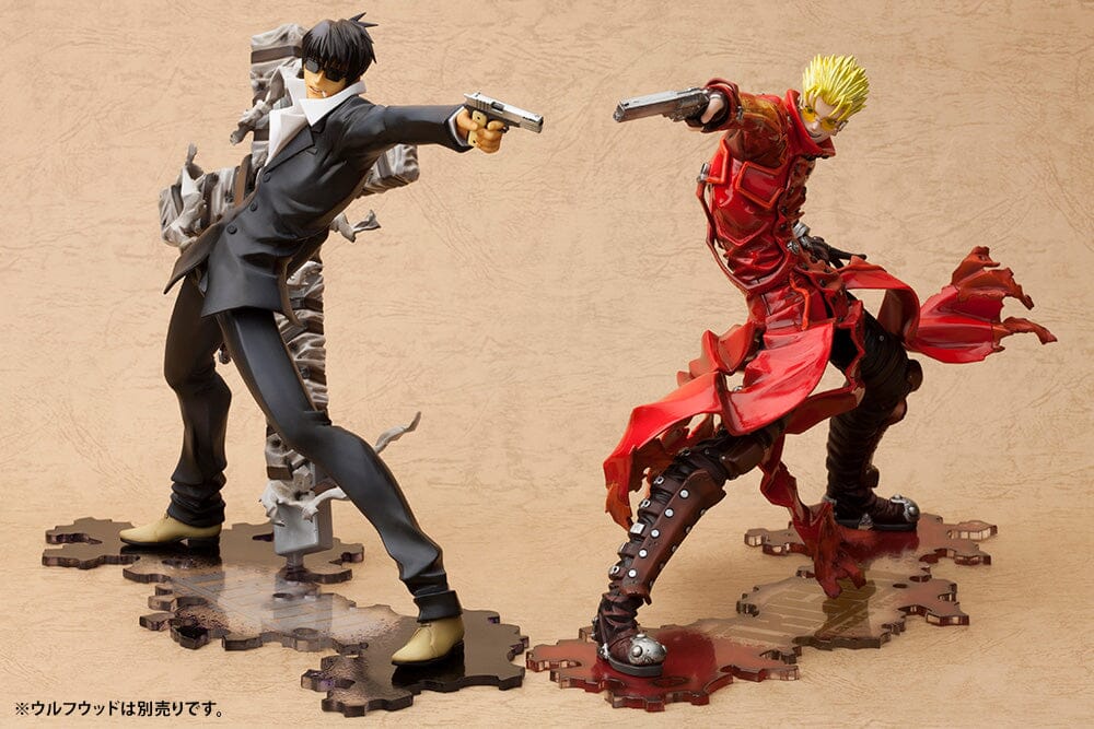 Trigun Badlands Rumble ArtFX J Vash the Stampede (Renewal Package Ver.) 1/8 Scale Figure (Reissue)