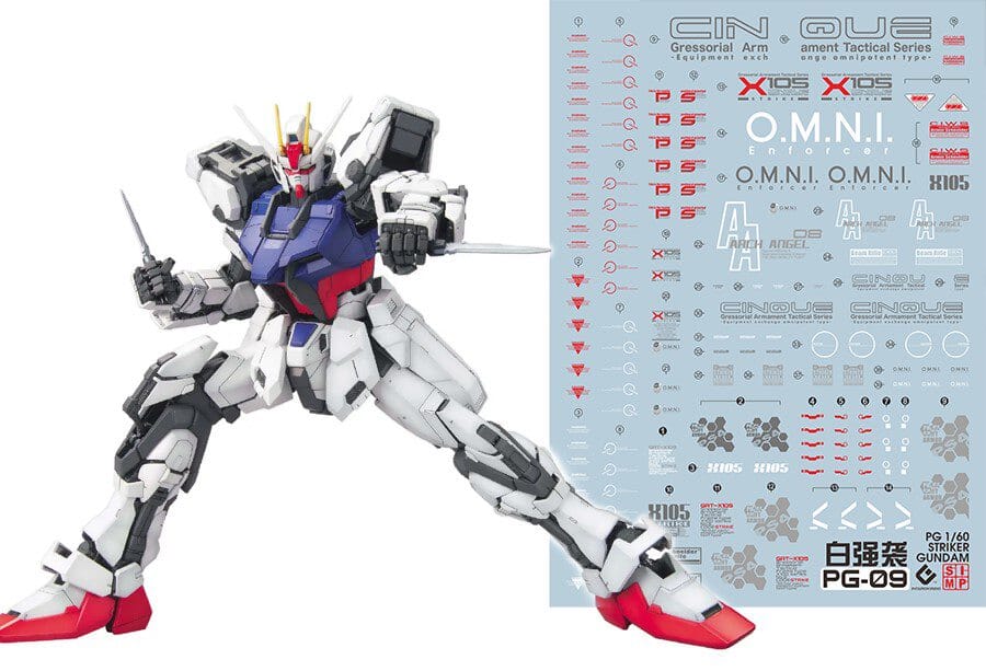 D28 PG Strike Gundam Decal Sheet