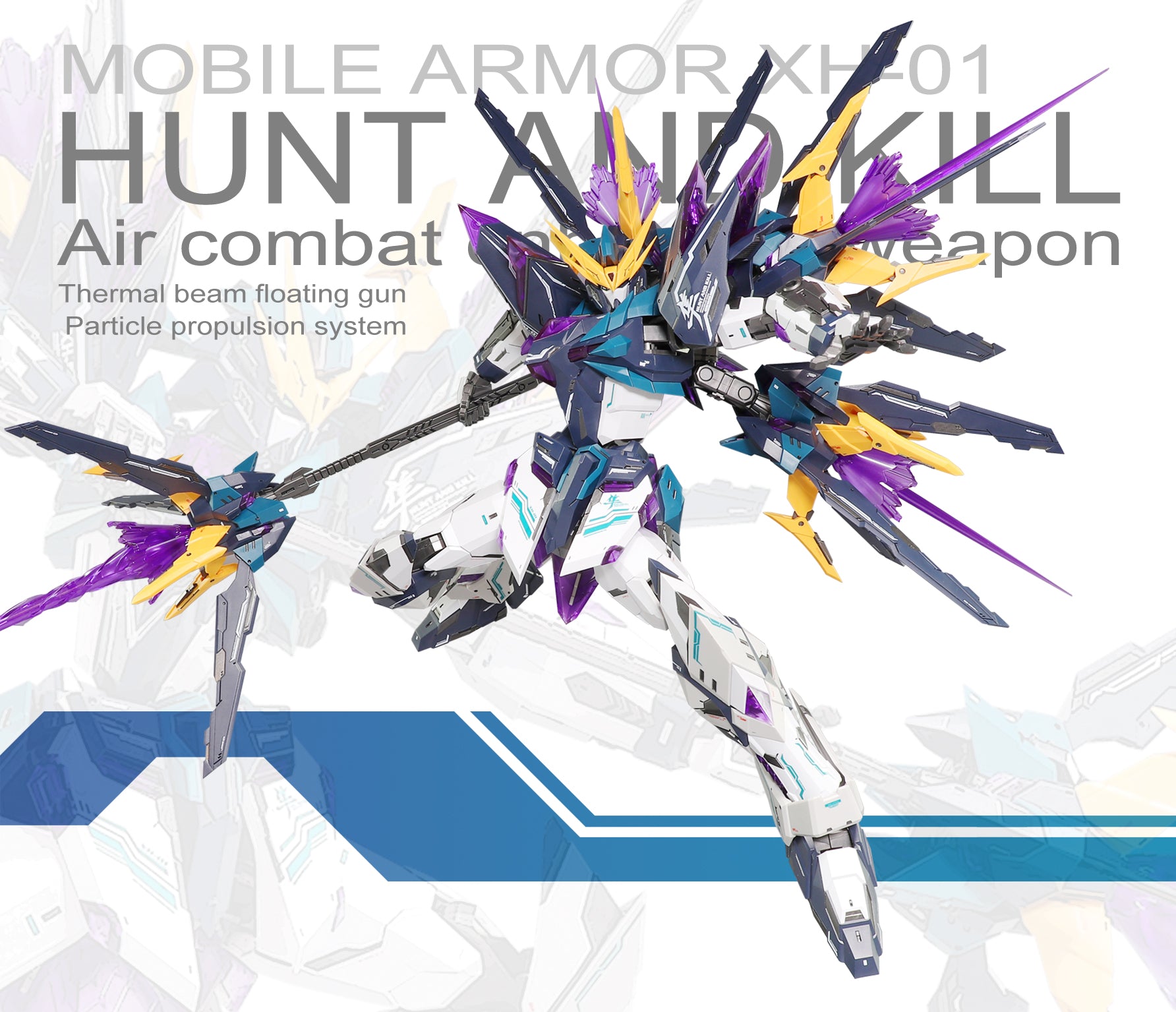 XH-01 Hunting Falcon 1/100 Scale Model Kit