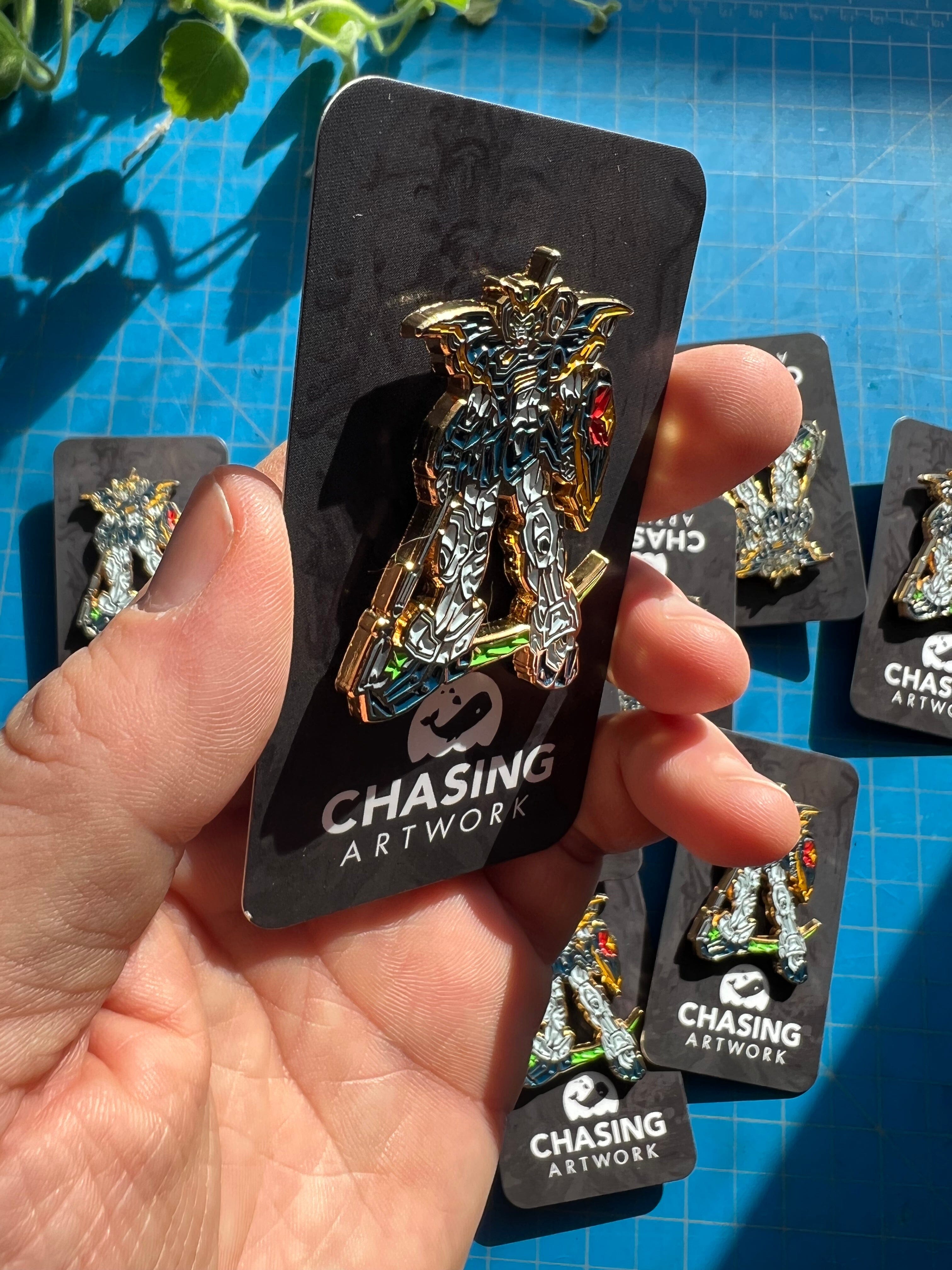 Limited Chasing Artwork Gundam Deathscythe Enamel Pin