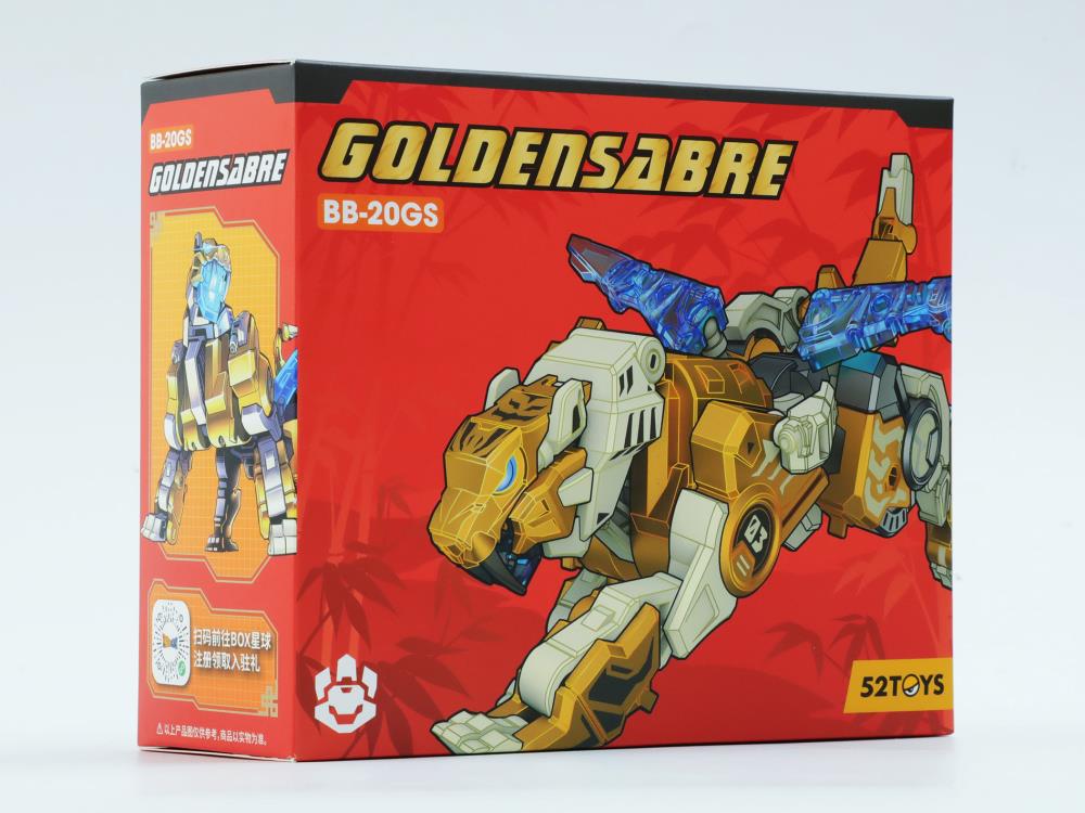 BeastBOX BB-20GS Goldensabre Limited Edition Figure