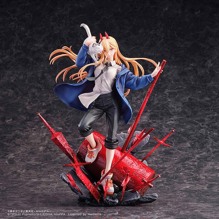 Chainsaw Man S-Fire Power & Meowy 1/7 Scale Figure