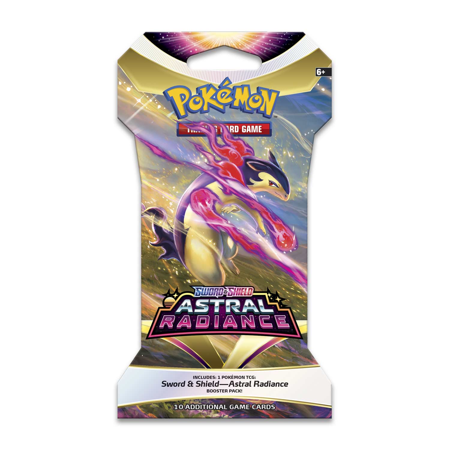 Pokémon TCG: Sword & Shield-Astral Radiance Sleeved Booster Pack (10 Cards)