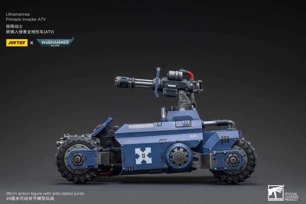 Warhammer 40k Ultramarines 1/18 Scale Primaris Invader ATV