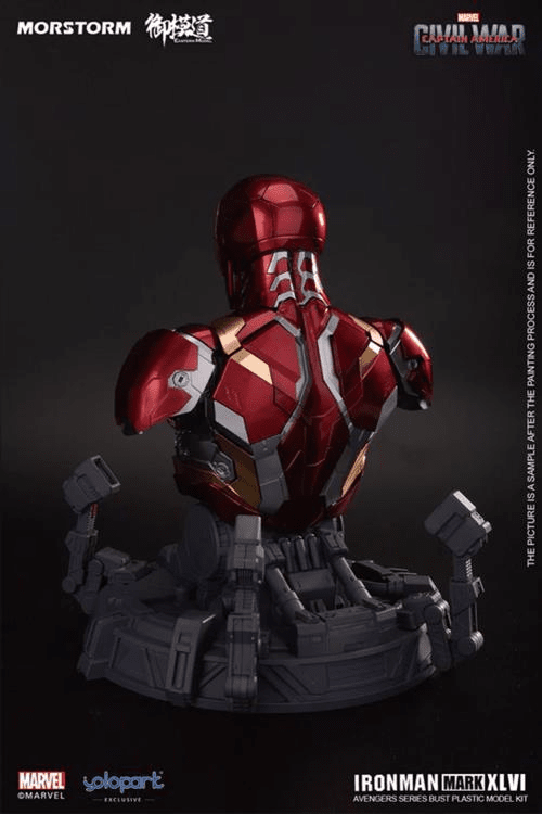 Captain America: Civil War Iron Man Mark 46 Bust Model Kit