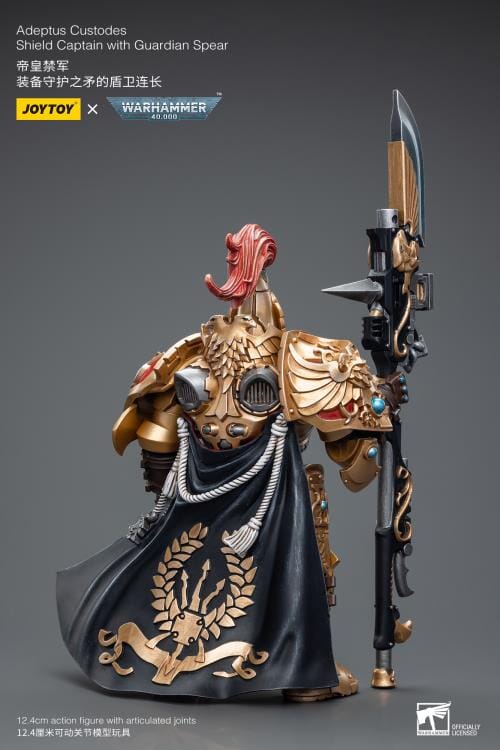 Warhammer 40K Adeptus Custodes Shield Captain with Guardian Spear 1/18 Scale Figure