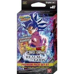 Dragon Ball Super Card Game Realm of the Gods Premium Pack Set 07 (Box of 4 Packs)