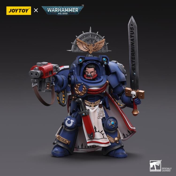 Warhammer 40K Ultramarines Terminator Captain 1/18 Scale Figure